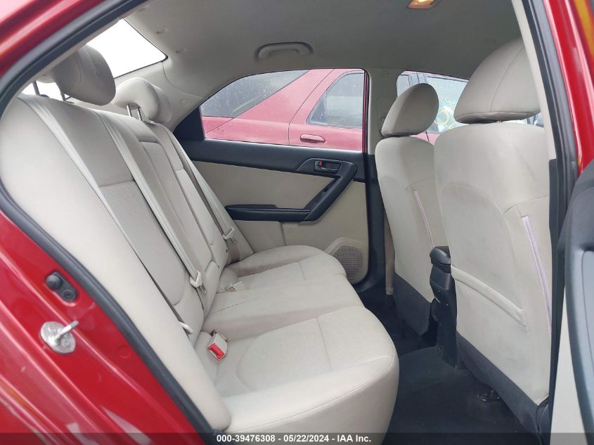 2010 Kia Forte Ex VIN: KNAFU4A27A5111958 Lot: 39476308