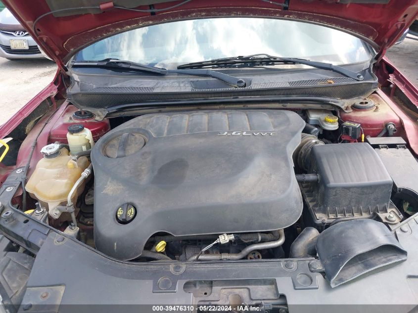 2013 Chrysler 200 Limited VIN: 1C3CCBCG3DN598431 Lot: 39476310