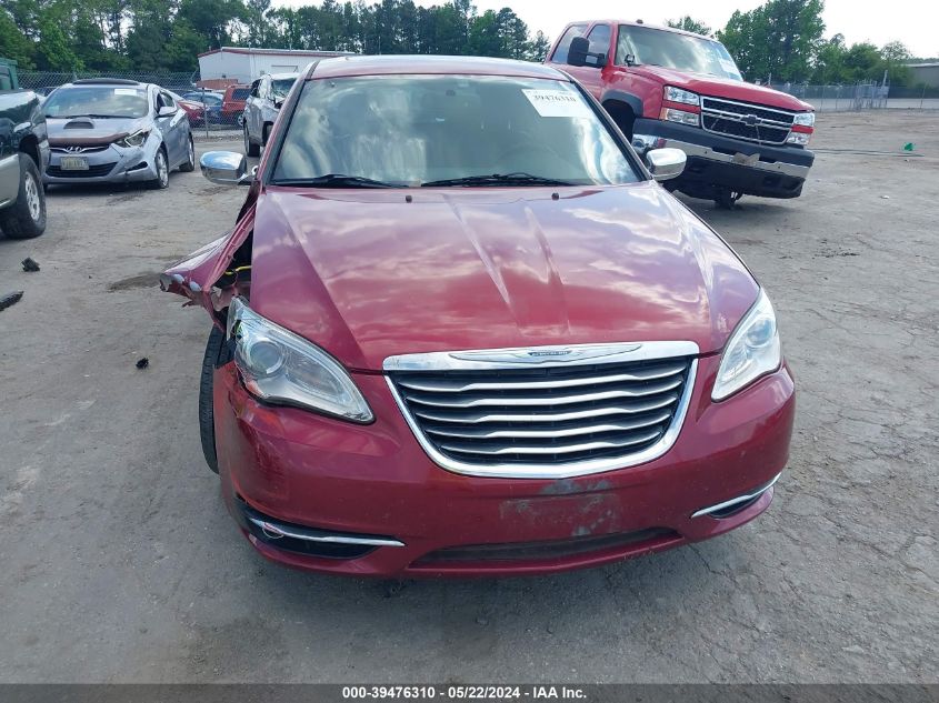 2013 Chrysler 200 Limited VIN: 1C3CCBCG3DN598431 Lot: 39476310