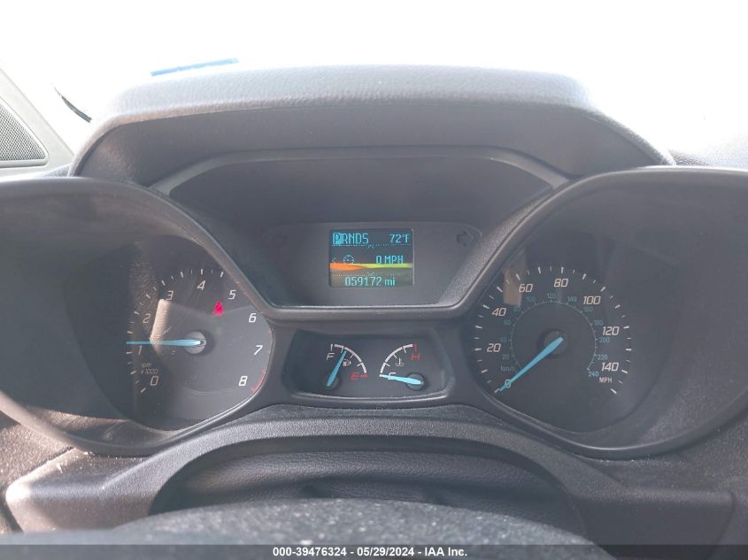 2017 Ford Transit Connect Xl VIN: NM0LE6E7XH1296042 Lot: 39476324