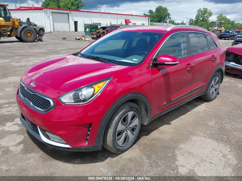 2018 Kia Niro Ex VIN: KNDCC3LC2J5122133 Lot: 39476338