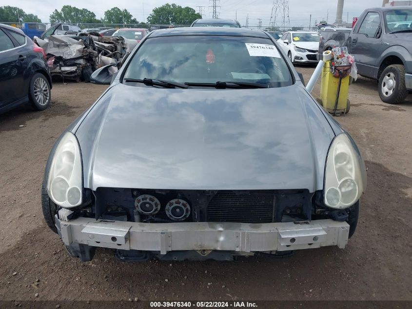 2003 Infiniti G35 Base W/6 Speed Manual VIN: JNKCV54E43M212588 Lot: 39476340