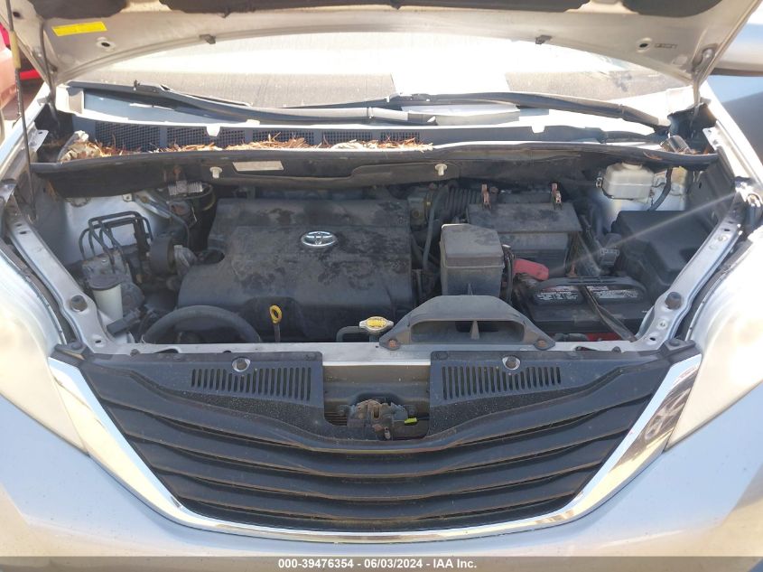 2011 Toyota Sienna Le V6 VIN: 5TDKK3DC0BS036859 Lot: 39476354