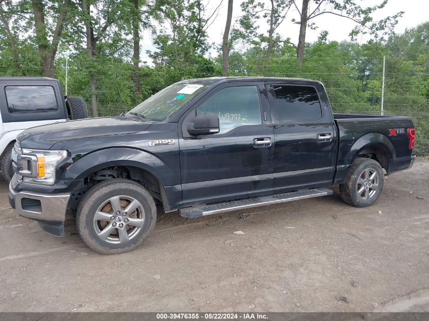 2018 Ford F-150 Xlt VIN: 1FTEW1CB1JFC32855 Lot: 39476355