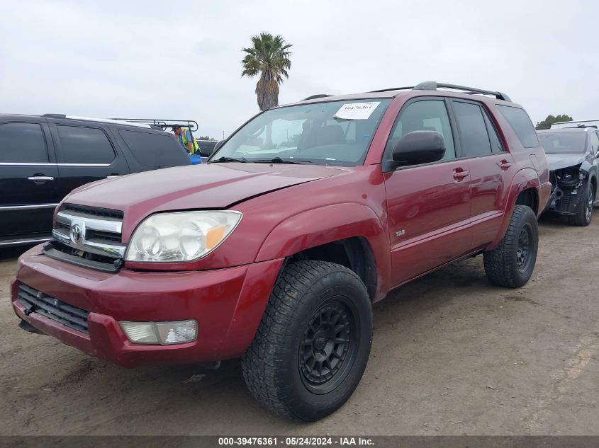 2005 Toyota 4Runner Sr5 V6 VIN: JTEZU14R458024168 Lot: 39476361