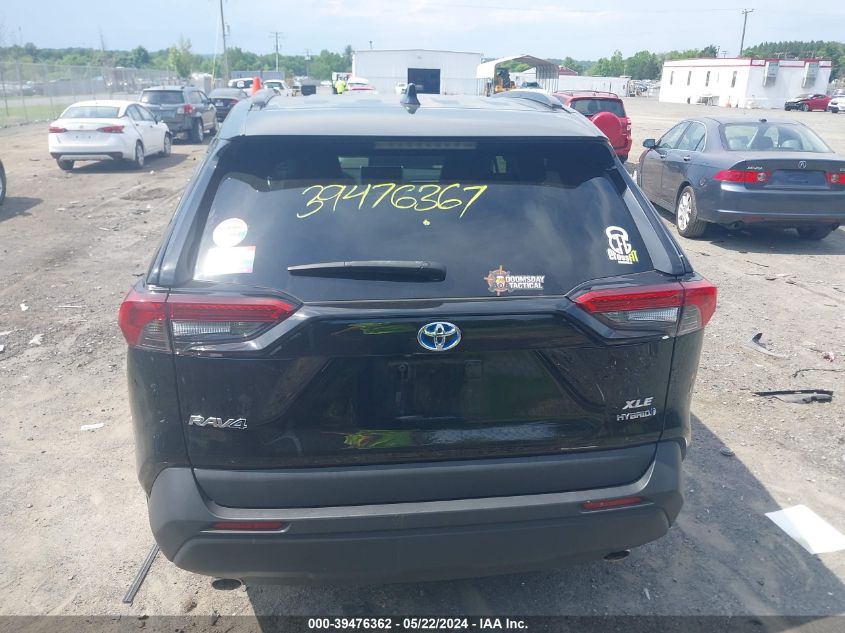 2021 Toyota Rav4 Xle Premium Hybrid VIN: 4T3B6RFV8MU024272 Lot: 39476362