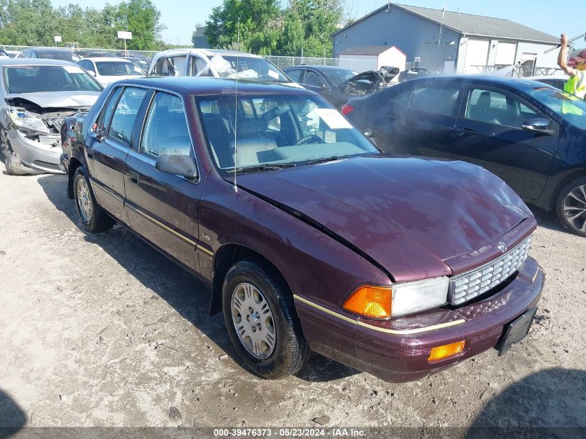 1993 Plymouth Acclaim VIN: 3P3XA4639PT658983 Lot: 39476373