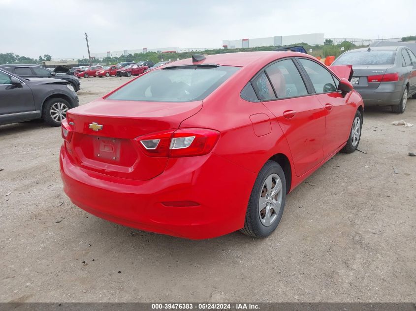 2017 Chevrolet Cruze Ls Auto VIN: 1G1BC5SM4H7220136 Lot: 39476383