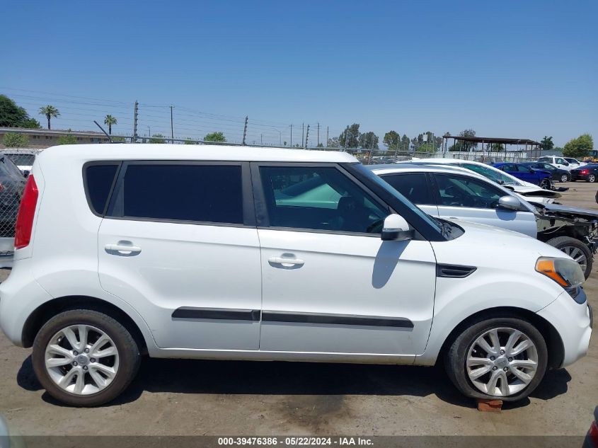 2012 Kia Soul + VIN: KNDJT2A65C7372911 Lot: 39476386