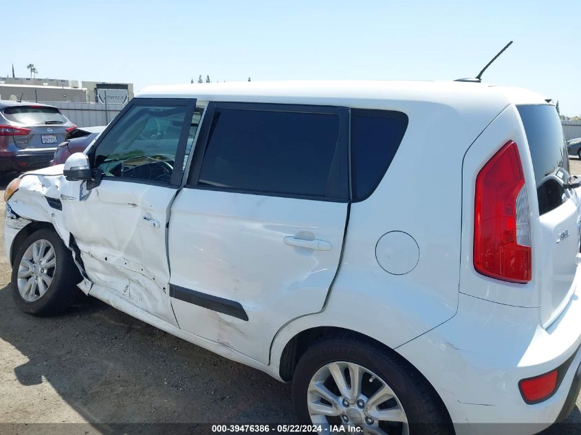 2012 Kia Soul + VIN: KNDJT2A65C7372911 Lot: 39476386