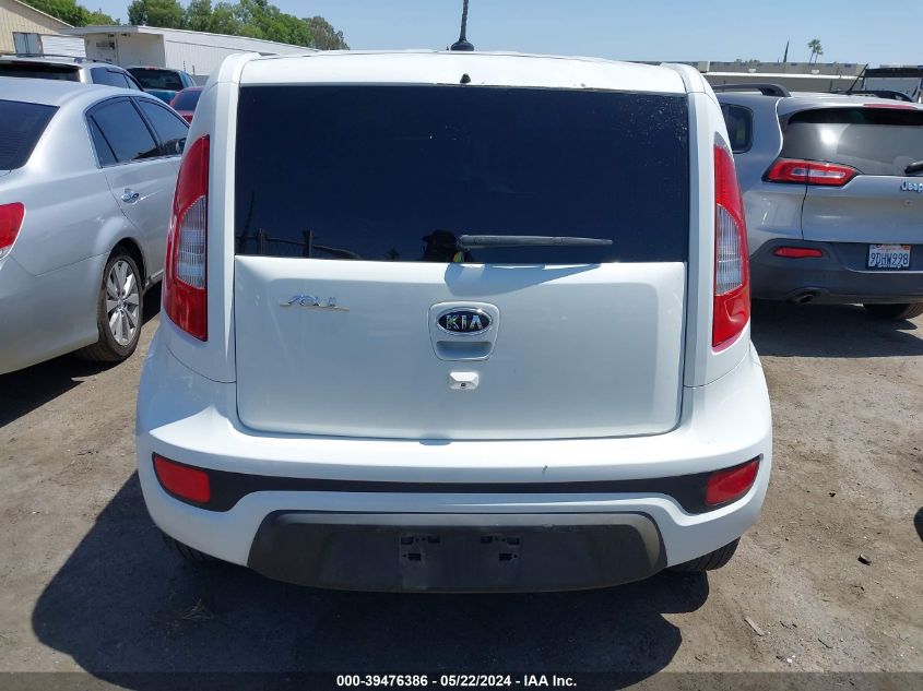 2012 Kia Soul + VIN: KNDJT2A65C7372911 Lot: 39476386