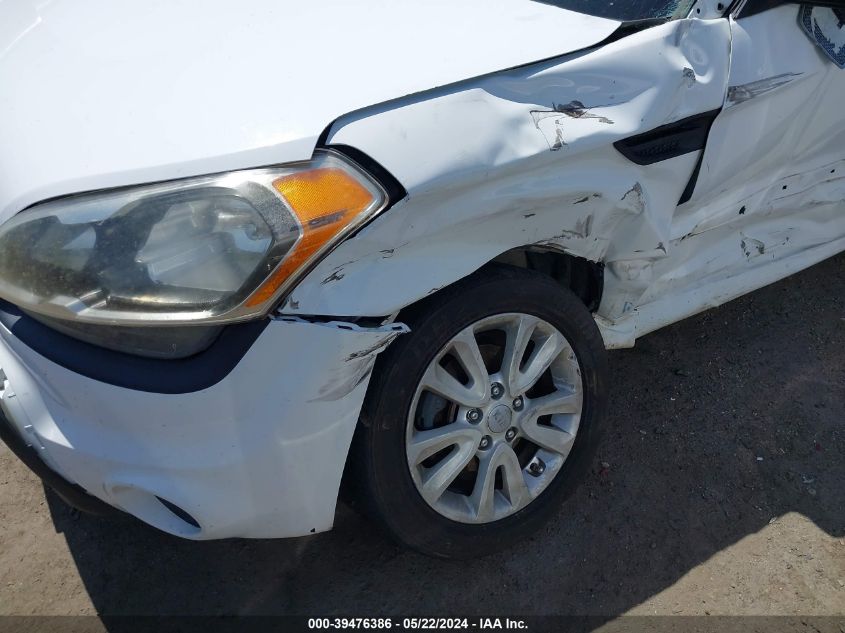 2012 Kia Soul + VIN: KNDJT2A65C7372911 Lot: 39476386