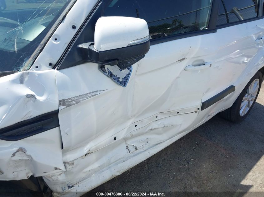 2012 Kia Soul + VIN: KNDJT2A65C7372911 Lot: 39476386