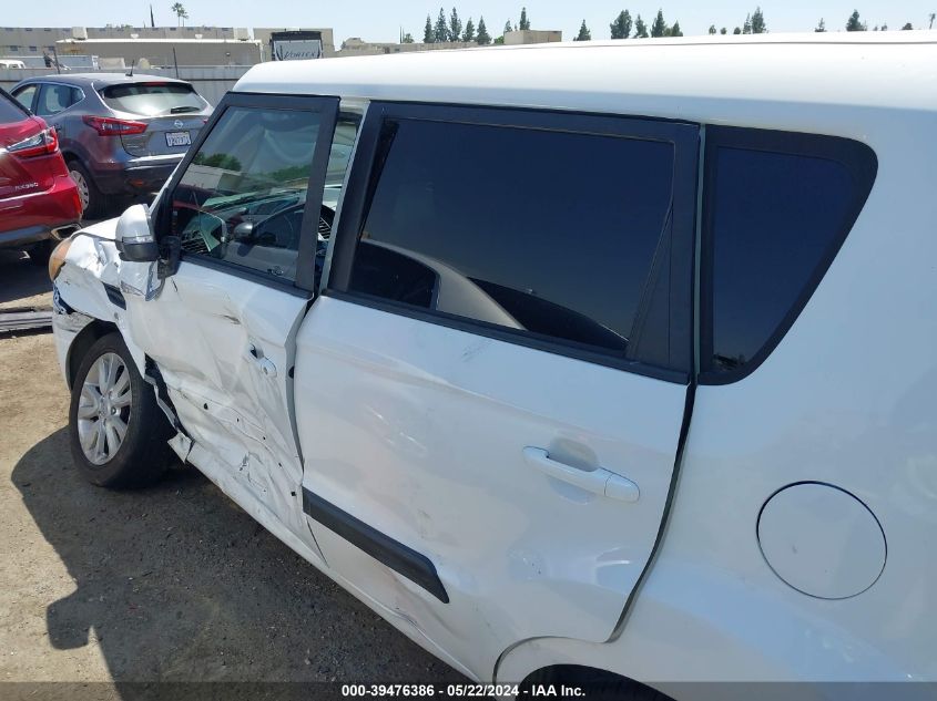 2012 Kia Soul + VIN: KNDJT2A65C7372911 Lot: 39476386