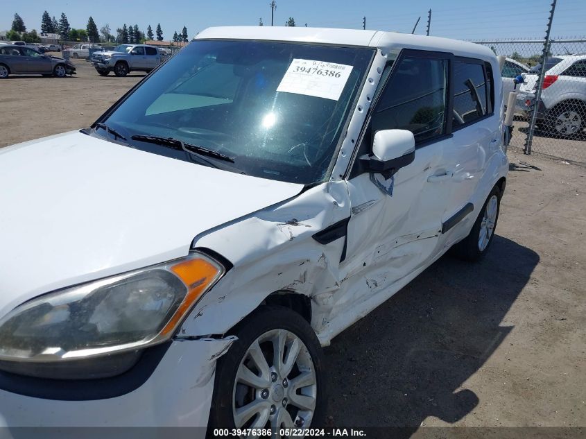 2012 Kia Soul + VIN: KNDJT2A65C7372911 Lot: 39476386