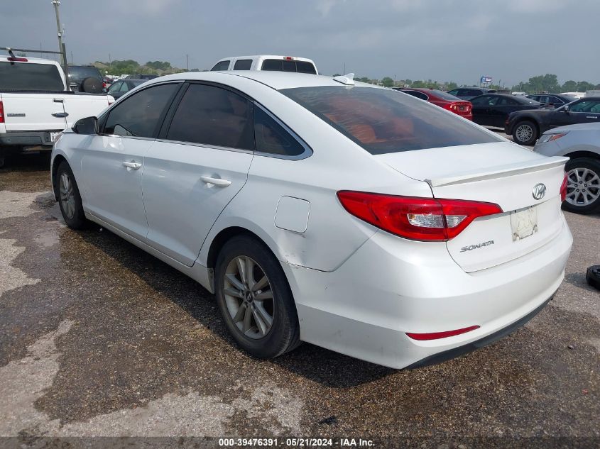 2015 Hyundai Sonata Se VIN: 5NPE24AF6FH122092 Lot: 39476391