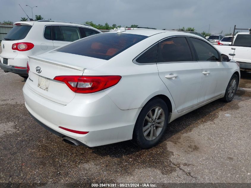 2015 Hyundai Sonata Se VIN: 5NPE24AF6FH122092 Lot: 39476391