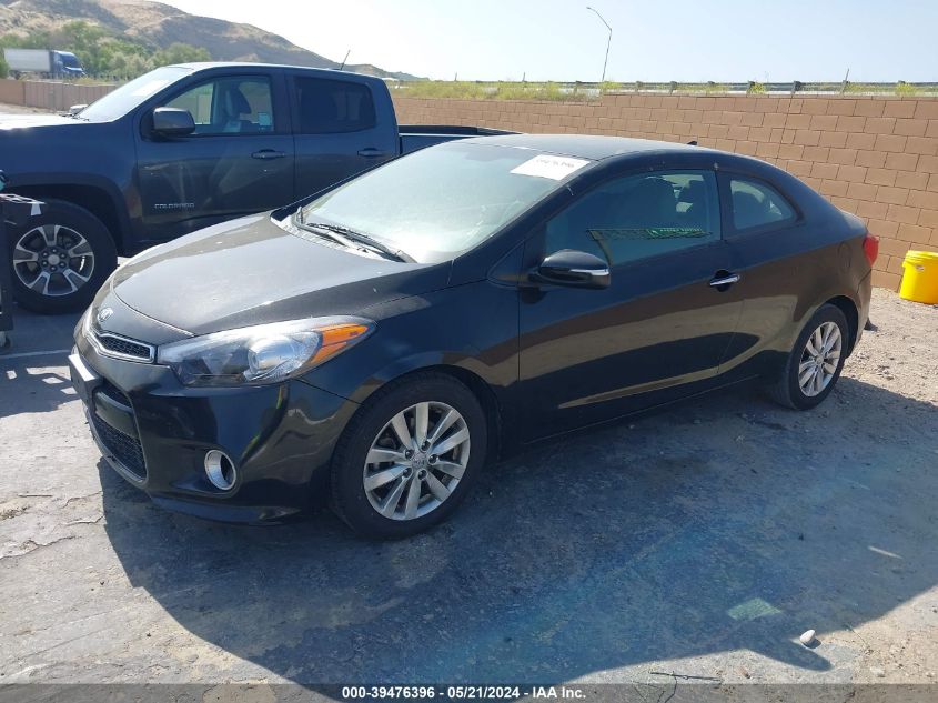 2015 Kia Forte Koup Ex VIN: KNAFX6A87F5299606 Lot: 39476396