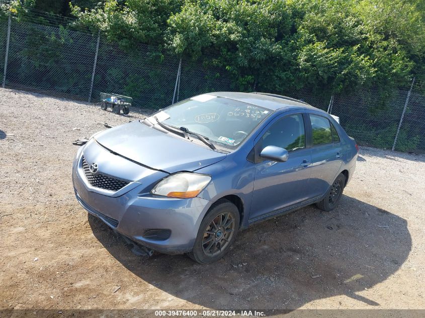 2010 Toyota Yaris VIN: JTDBT4K30A4067352 Lot: 39476400