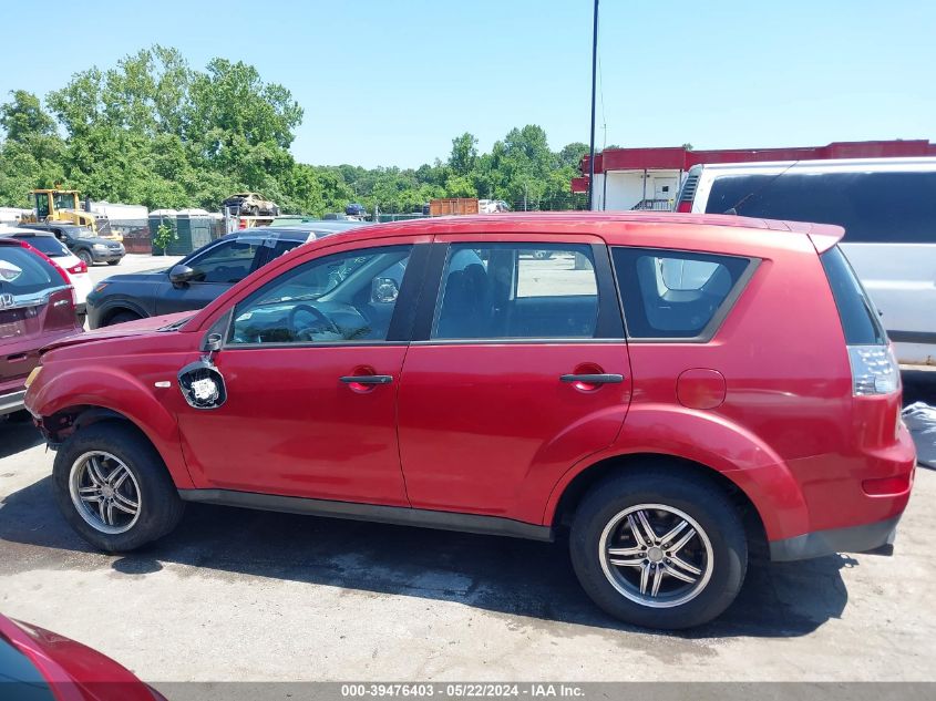 2008 Mitsubishi Outlander Es VIN: JA4LS21W48Z015382 Lot: 39476403