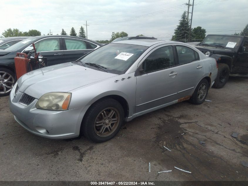 2004 Mitsubishi Galant Es VIN: 4A3AB36F84E067334 Lot: 39476407