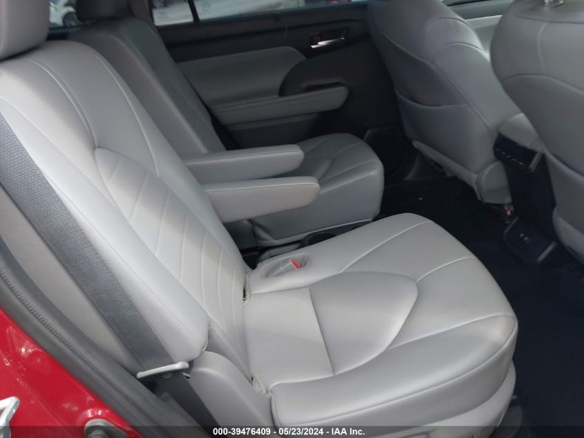 2021 Toyota Highlander Hybrid Xle VIN: 5TDGARAH9MS509009 Lot: 39476409