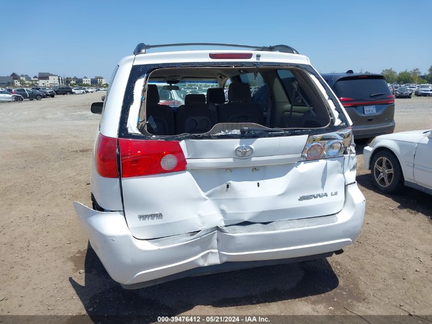 2006 Toyota Sienna Le VIN: 5TDZA23C66S519307 Lot: 39476412