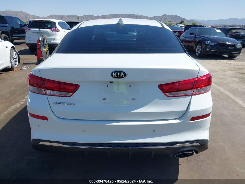 2019 Kia Optima Lx VIN: 5XXGT4L33KG356849 Lot: 39476425