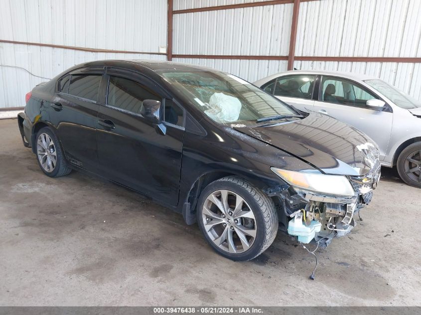 2012 Honda Civic Si VIN: 2HGFB6E51CH700557 Lot: 39476438