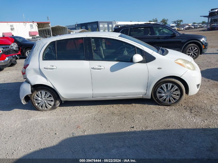 2011 Toyota Yaris VIN: JTDKT4K32B5337337 Lot: 39476444