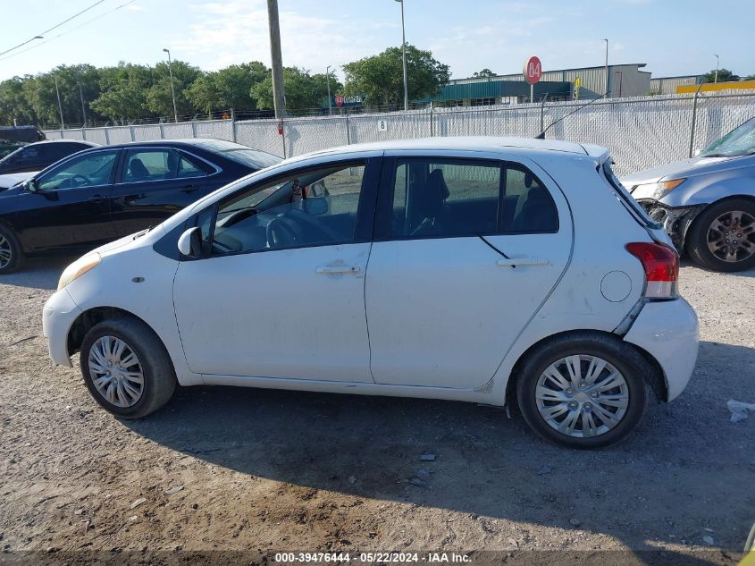 2011 Toyota Yaris VIN: JTDKT4K32B5337337 Lot: 39476444