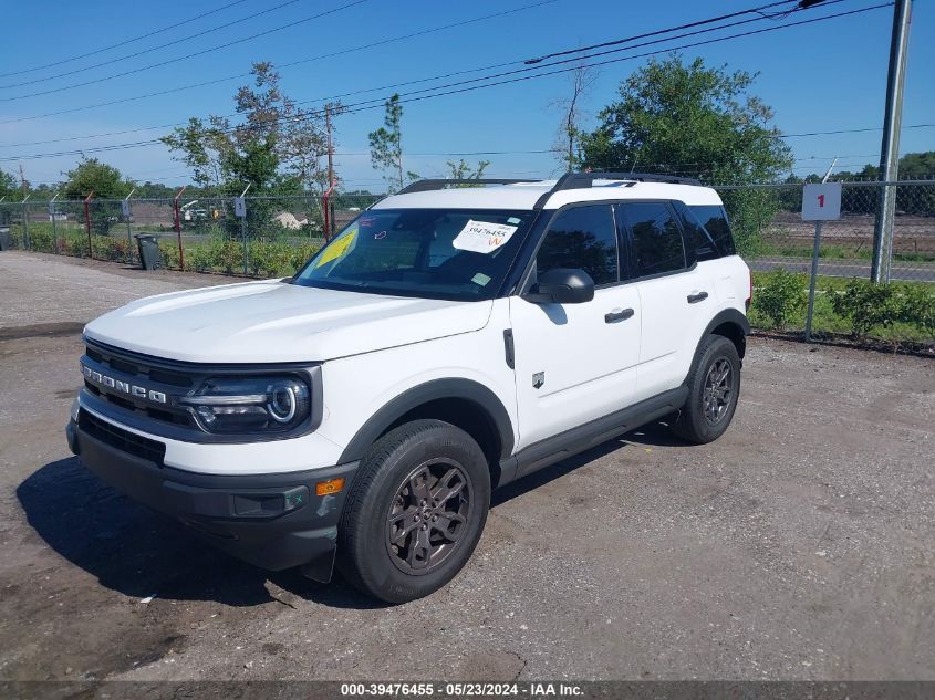 2022 Ford Bronco Sport Big Bend VIN: 3FMCR9B63NRE32755 Lot: 39476455