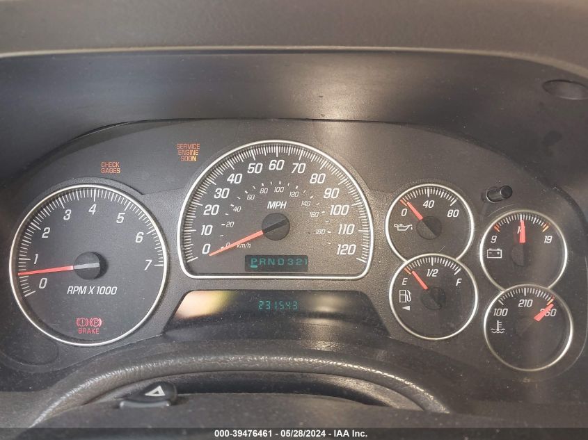 2003 GMC Envoy Xl VIN: 1GKET16S936168172 Lot: 39476461