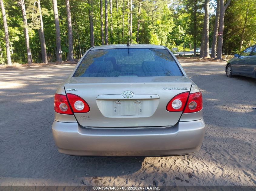2005 Toyota Corolla Le VIN: 2T1BR32E35C361468 Lot: 39476465