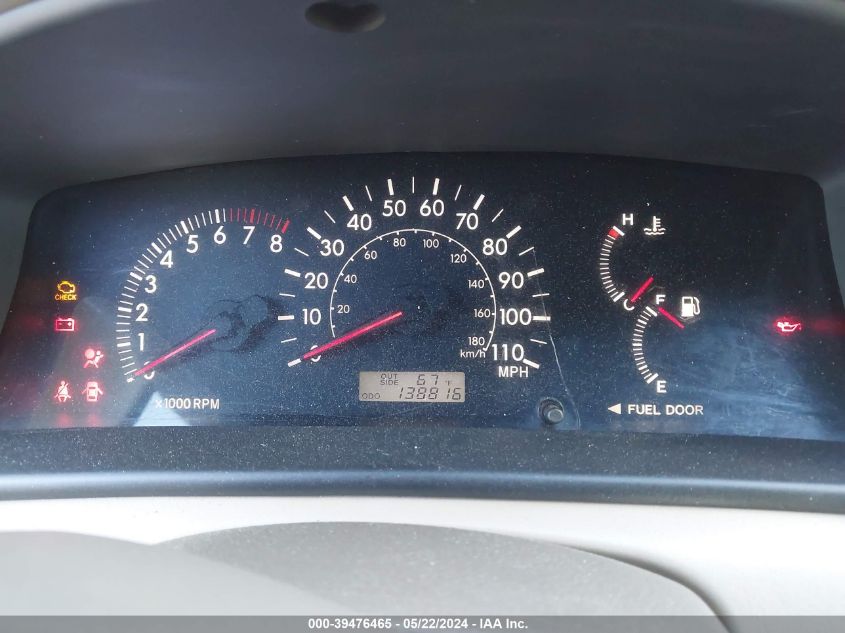 2005 Toyota Corolla Le VIN: 2T1BR32E35C361468 Lot: 39476465