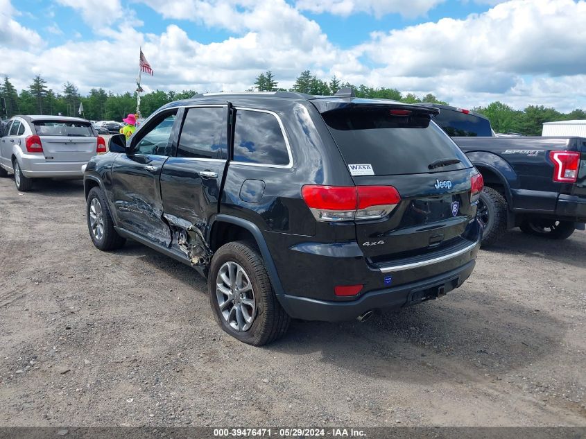 2014 Jeep Grand Cherokee Limited VIN: 1C4RJFBG9EC480711 Lot: 39476471