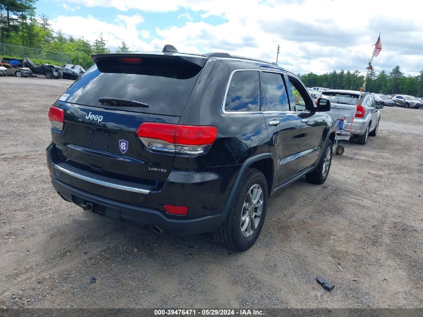 2014 Jeep Grand Cherokee Limited VIN: 1C4RJFBG9EC480711 Lot: 39476471