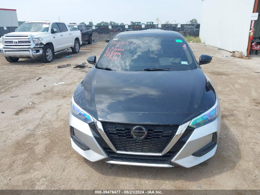 2020 Nissan Sentra S Xtronic Cvt VIN: 3N1AB8BV7LY311363 Lot: 39476477