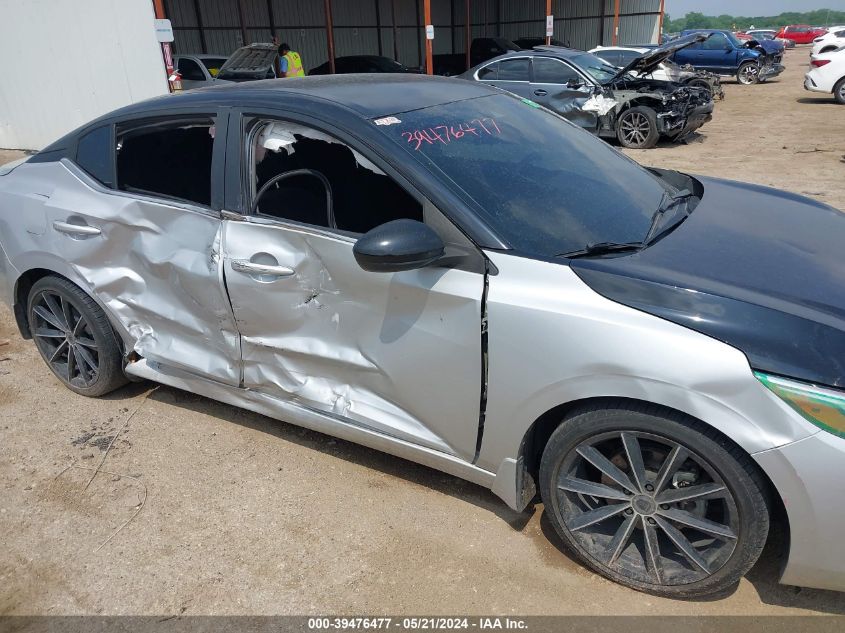 2020 Nissan Sentra S Xtronic Cvt VIN: 3N1AB8BV7LY311363 Lot: 39476477