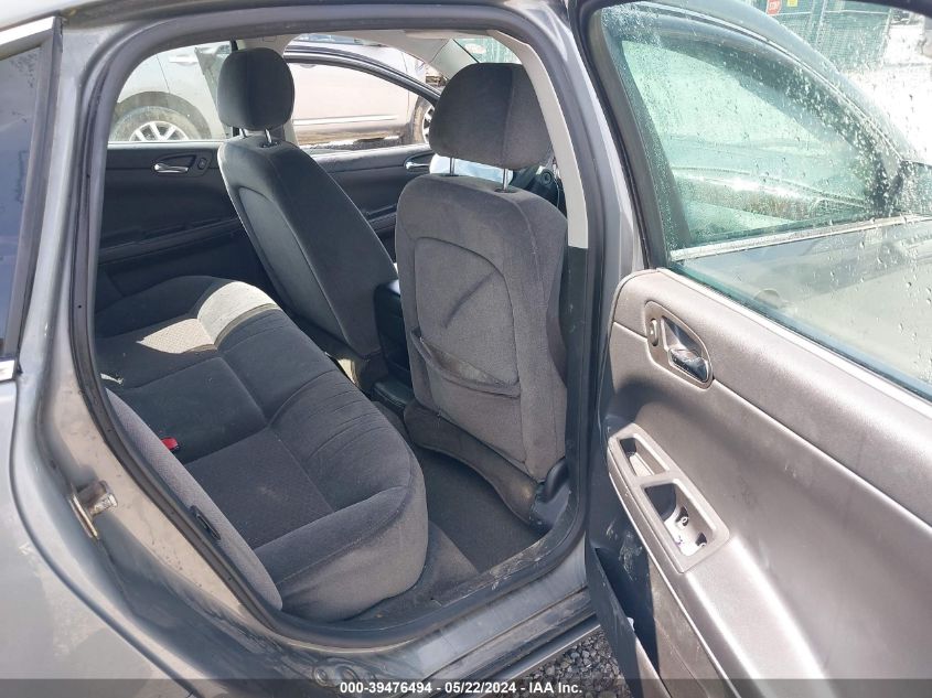 2008 Chevrolet Impala Lt VIN: 2G1WT55KX81206847 Lot: 39476494