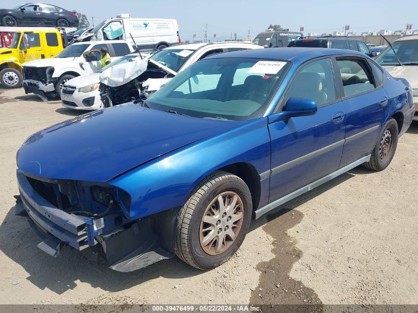 2005 Chevrolet Impala VIN: 2G1WF52E159329150 Lot: 39476499