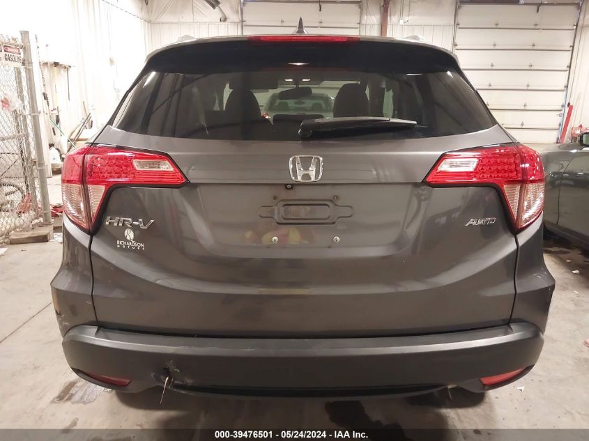 2017 Honda Hr-V Ex-L VIN: 3CZRU6H78HM717751 Lot: 39476501