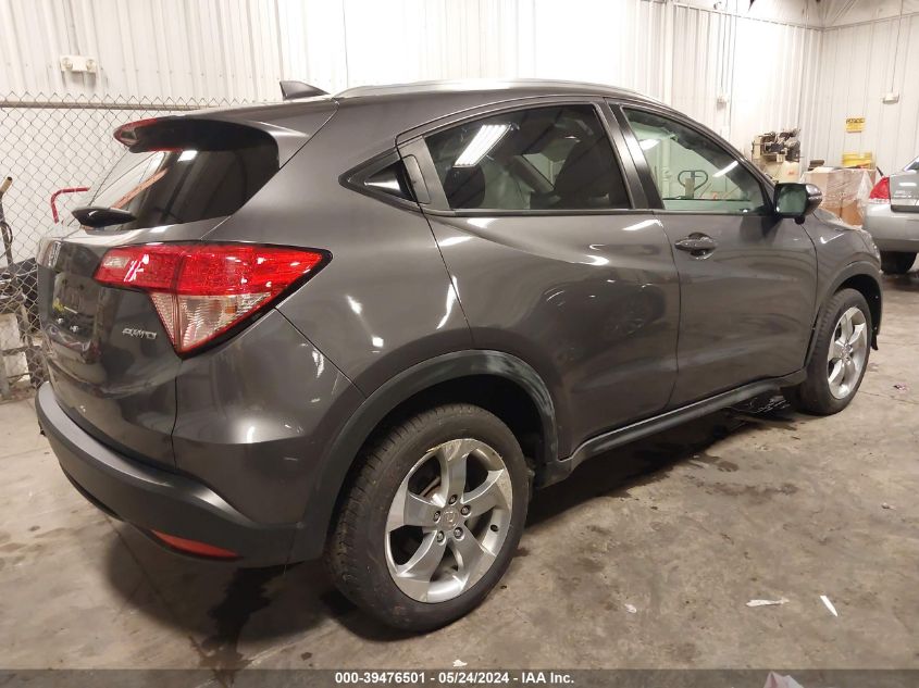 2017 Honda Hr-V Ex-L VIN: 3CZRU6H78HM717751 Lot: 39476501