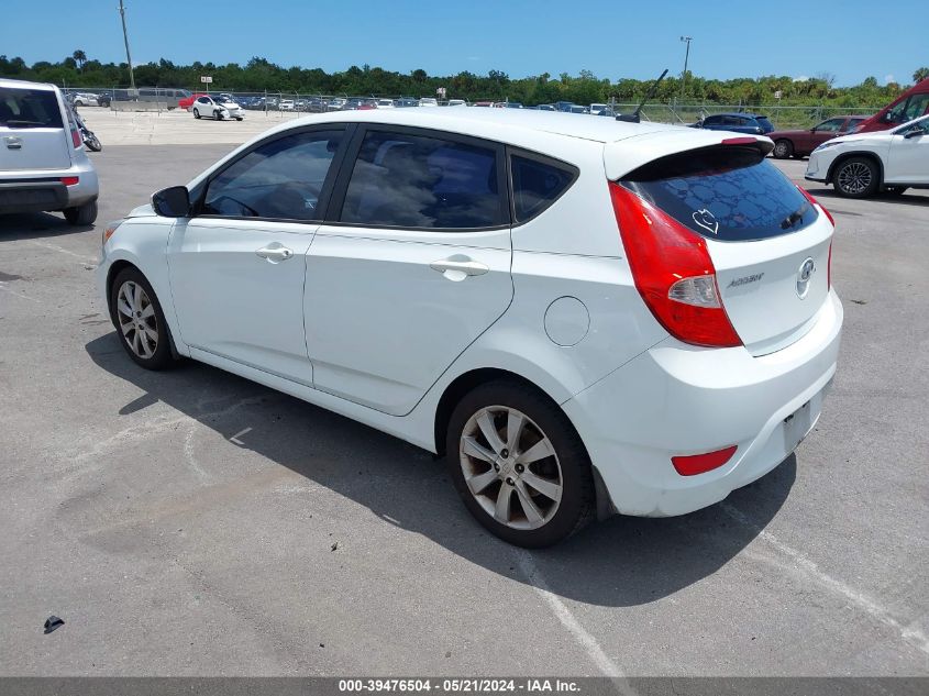 2014 Hyundai Accent Se VIN: KMHCU5AE7EU142169 Lot: 39476504