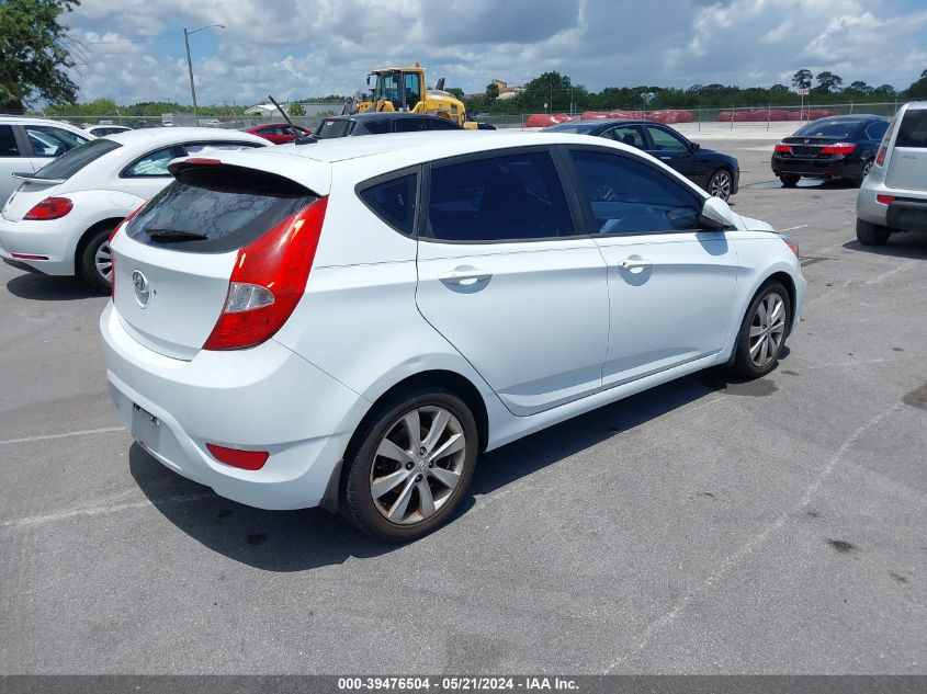 2014 Hyundai Accent Se VIN: KMHCU5AE7EU142169 Lot: 39476504