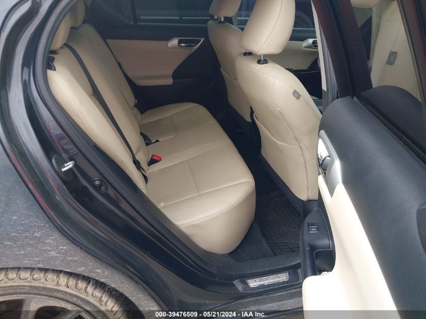 2011 Lexus Ct 200H Premium VIN: JTHKD5BH8B2013159 Lot: 39476509