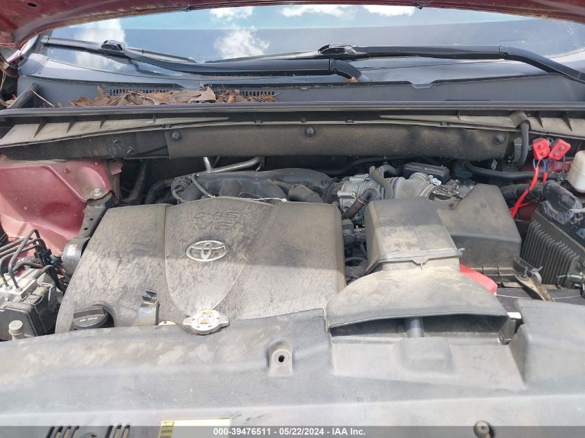 2018 Toyota Highlander Se VIN: 5TDKZRFH4JS544001 Lot: 39476511