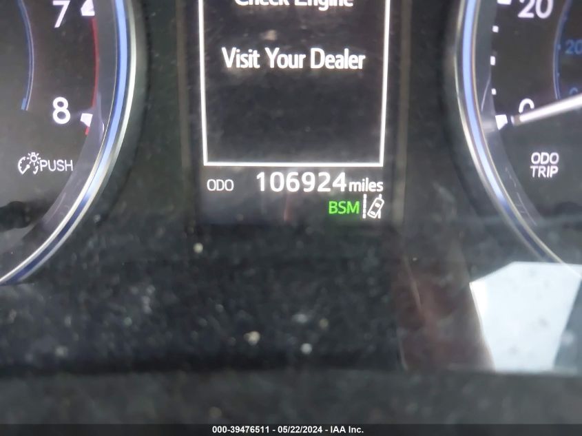 2018 Toyota Highlander Se VIN: 5TDKZRFH4JS544001 Lot: 39476511