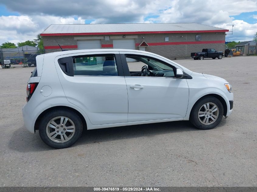 2013 Chevrolet Sonic Lt Auto VIN: 1G1JC6SG5D4151187 Lot: 39476519