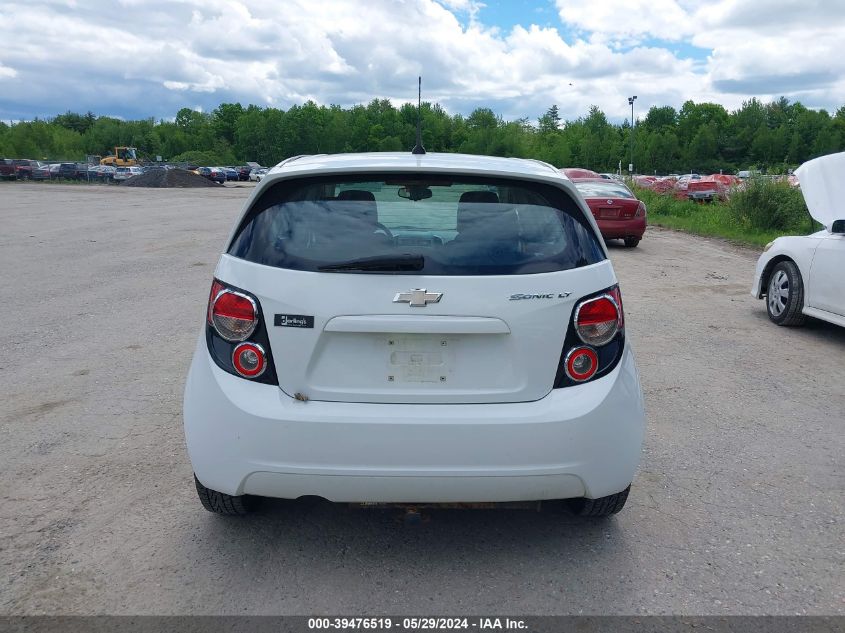 2013 Chevrolet Sonic Lt Auto VIN: 1G1JC6SG5D4151187 Lot: 39476519